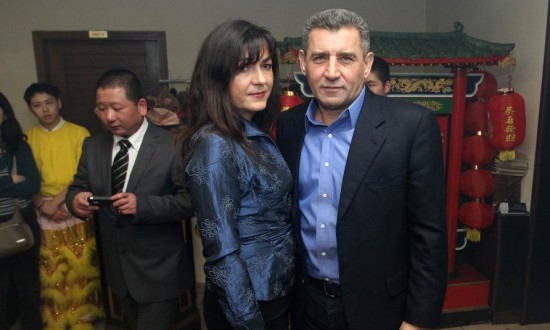 Ante i Dunja Gotovina na proslavi kineske Nove godine