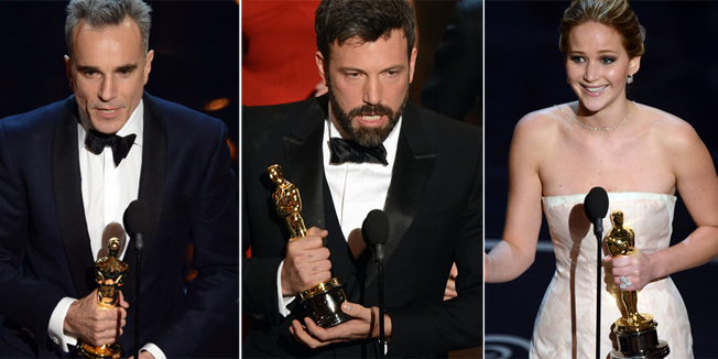 Oscara za najbolji film dobio “Argo”: Najbolji glumci Jennifer Lawrence i Daniel Day Lewis!