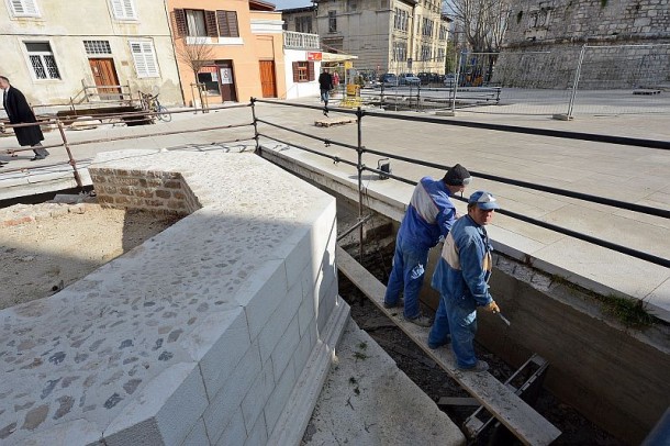 Trg Petra Zoranića u funkciji sredinom ožujka?