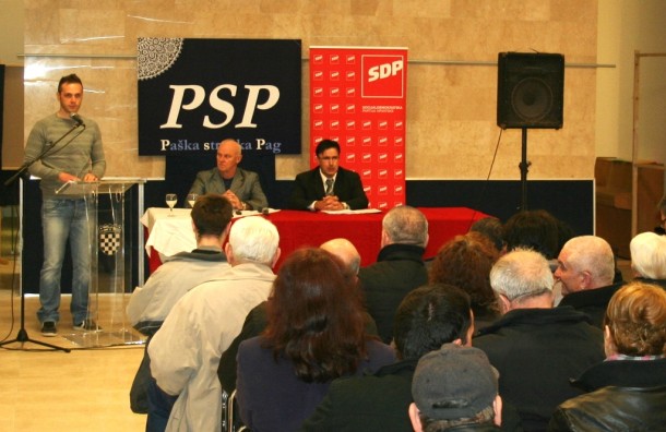 Željko Maržić kandidat koalicije PSP-SDP za gradonačelnika Paga