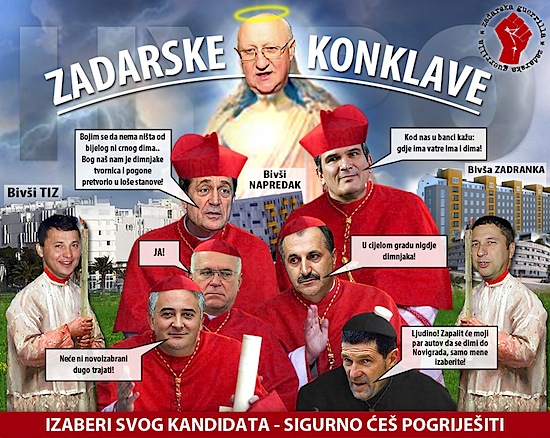 FOTO: Zadarske konklave kruže internet mrežama
