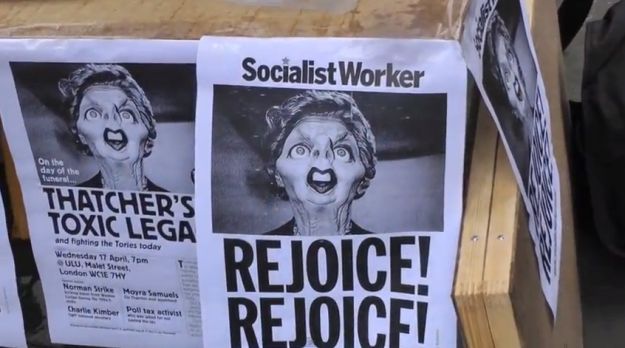 “Ding dong, vještica je mrtva”: Više stotina Britanaca u Londonu proslavilo smrt Margaret Thatcher