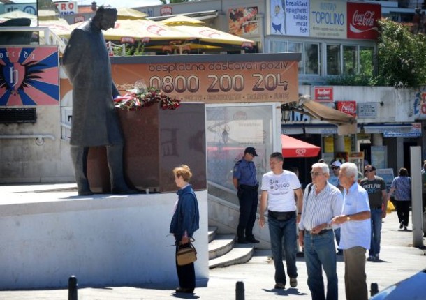 Sigurnosna procjena: Splitska policija čuva spomenik Tuđmanu, ne žele reći zašto?!