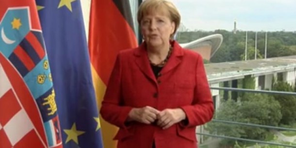 VIDEO: “ČESTITAM! DOBRODOŠLI U EU” Merkel u video poruci izrazila dobrodošlicu Hrvatskoj