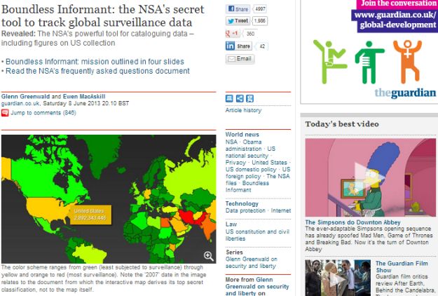 Boundless Informant: NSA-ov alat koji prikuplja i katalogizira gotovo 100 milijardi obavještajnih podataka mjesečno