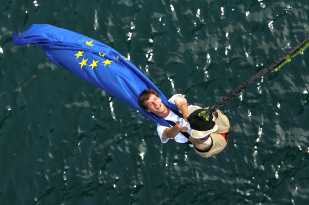 Bungee u znaku Europske unije