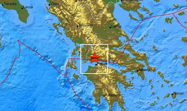 Potres jačine 4,3 stupnja po Richteru pogodio središnju Grčku