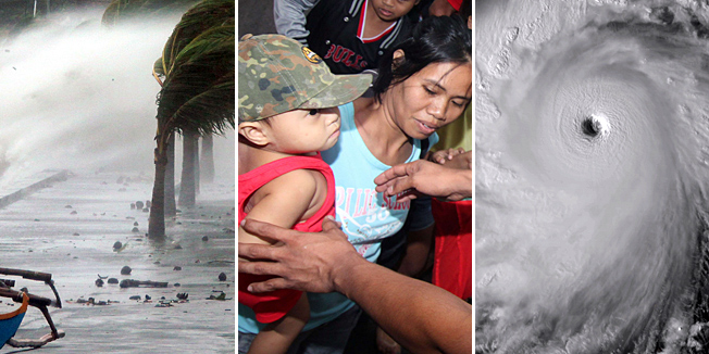 OLUJA SVIH OLUJA UDARILA NA FILIPINE Evakuirano milijun ljudi, vjetrovi pušu i 390 km/h