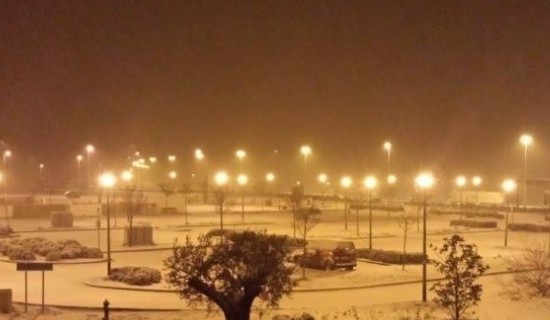 Snijeg zaobišao Zadar, zabijelio Šibenik