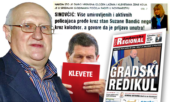 Zdenko Zrilić podržao politiku klevetanja medijske kuće VOX!