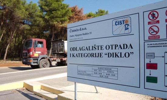 Gradonačelnik odbacio ideju o zabrani dovoza otpada u Diklo, jer je to nemoguće