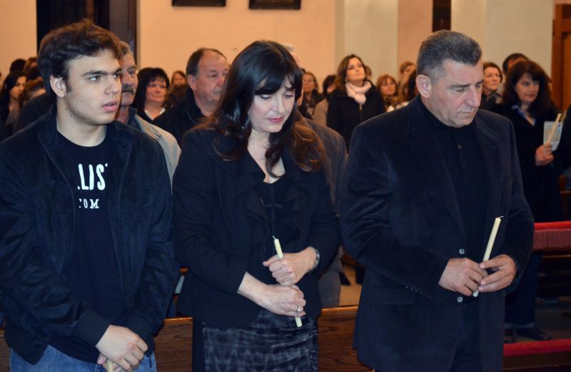 General Ante Gotovina s obitelji nazočio procesiji u Pakoštanima