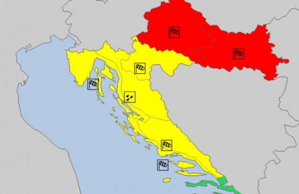 Meteoalarm: Čuvajte se opasnog olujnog vjetra!