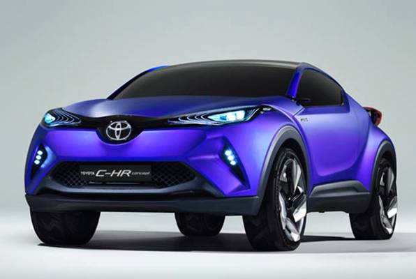 Novi Toyotin C-HR hibridni crossover coupe