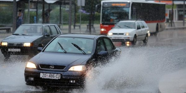 U protekla 24 sata u Zadru su pale 42 litre kiše