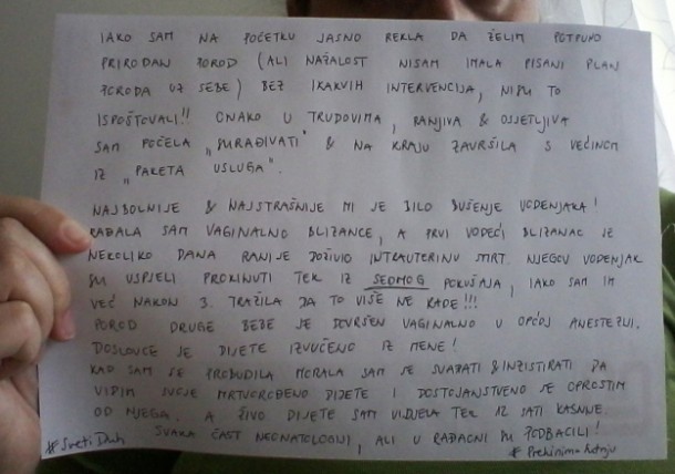 Liječnici uz rodilje koje su proživjele porode iz noćnih mora: “I jedan takav slučaj previše je!”