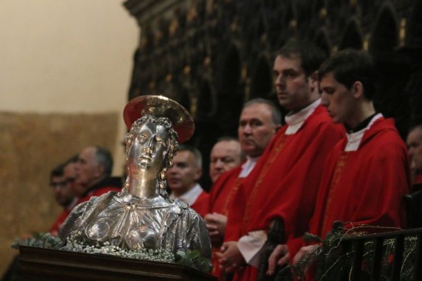 BLAGDAN SV. STOŠIJE U ZADARSKOJ KATEDRALI Mons. Štambuk: Ovo je vrijeme žena