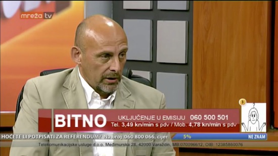 MARKO PUPIĆ BAKRAČ GOSTOVAO NA MREŽI TV Zadrom vlada političko-gospodarska mafija!