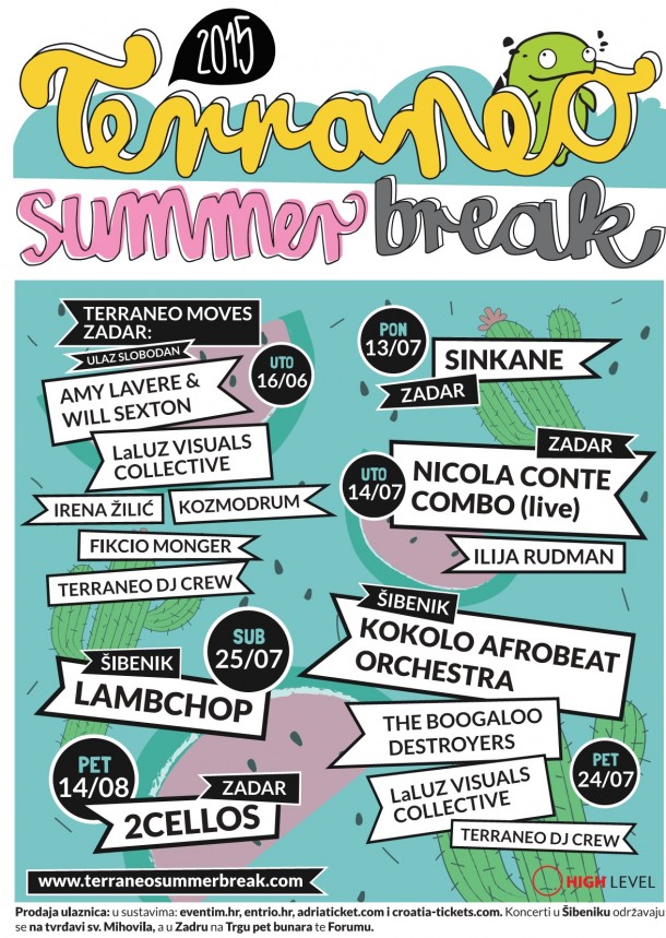 Danas počinje Terraneo Summer Break 2015 velikom feštom i otvorenjem