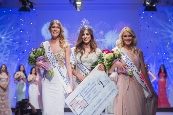 MISS UNIVERSE HRVATSKE 2015. Zadranka Alma Fabulić prva pratilja!