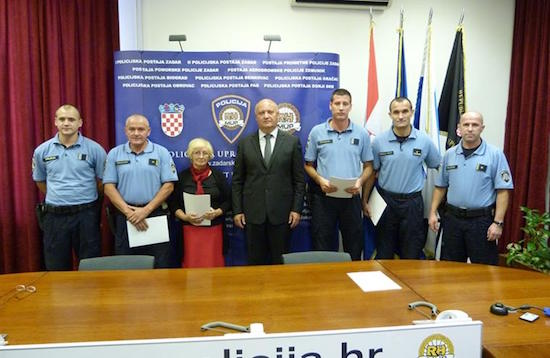 PRIZNANJA POLICAJCIMA ZADARSKE PU: Miroslava Ušljebrku i Tomislava Jovića ministar odlikovao za iznimnu hrabrost