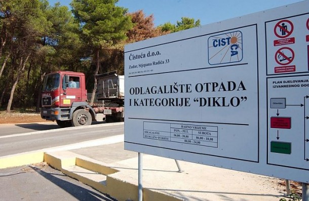 ZA TRI GODINE ZATVARA SE ODLAGALIŠTE OTPADA U DIKLU gradski otpad odvoziti će se u Biljane Donje