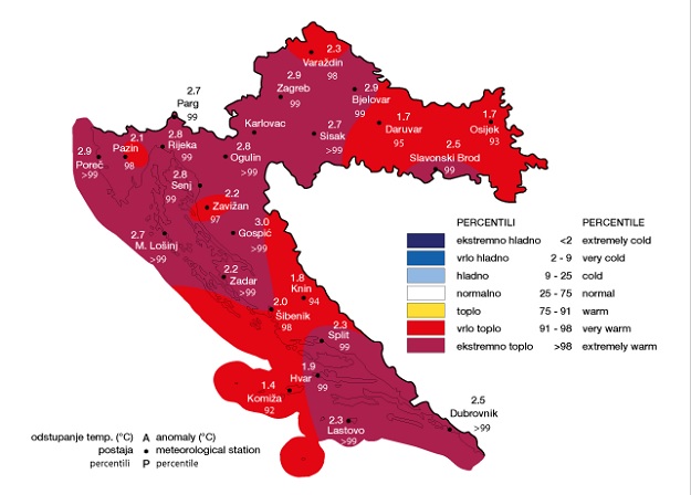Hrvatska obojena u crveno: Iza nas je iznadprosječno vruć srpanj, hoće li i kolovoz obarati rekorde?