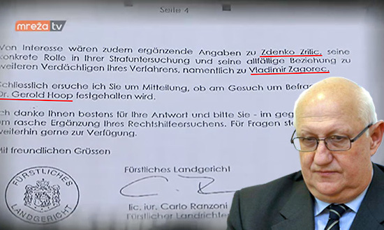 NECENZURIRANO U dokumentima istrage suda u Lihtenštajnu vezano uz pranje novca terete se Vladimir Zagorec i Zdenko Zrilić! (VIDEO)