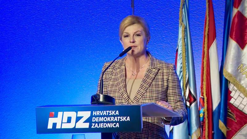Kolinda tvrdi da iza nekih predsjedničkih kandidata stoje kriminalne skupine – iza nje stoje HDZ i Bandić