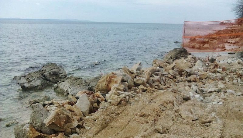 MARJANA BOTIĆ ZBOG RADOVA U DIKLU Tražim hitno zaustavljanje devastacije obale i inspekcijski nadzor!